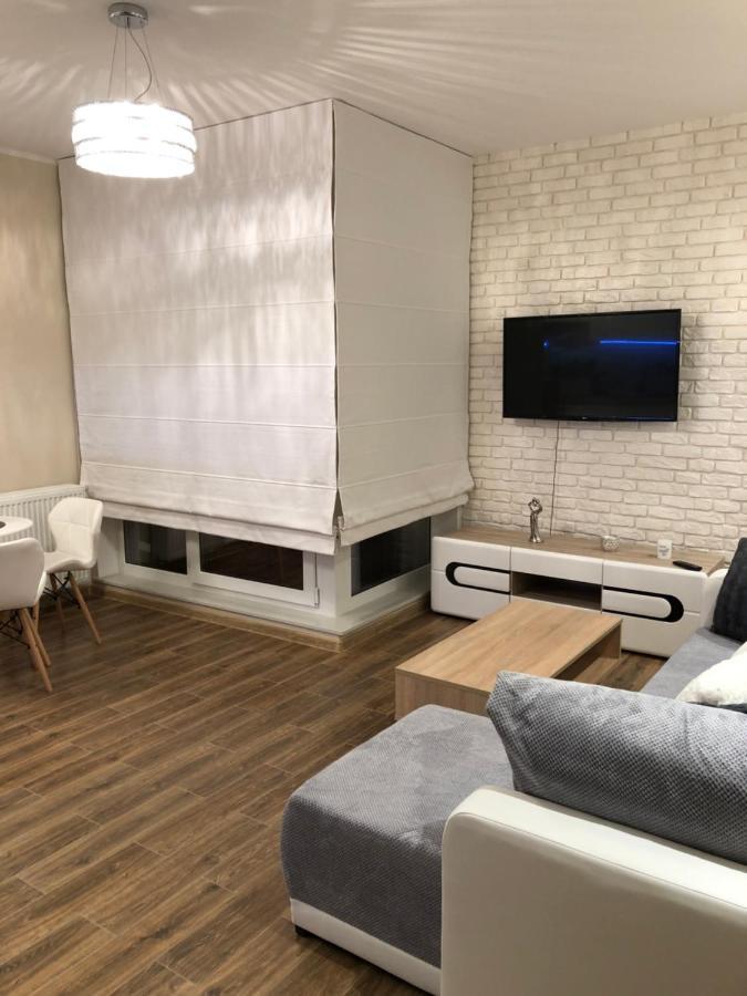 Gdansk Apartament Harmonia Oliwska Buitenkant foto