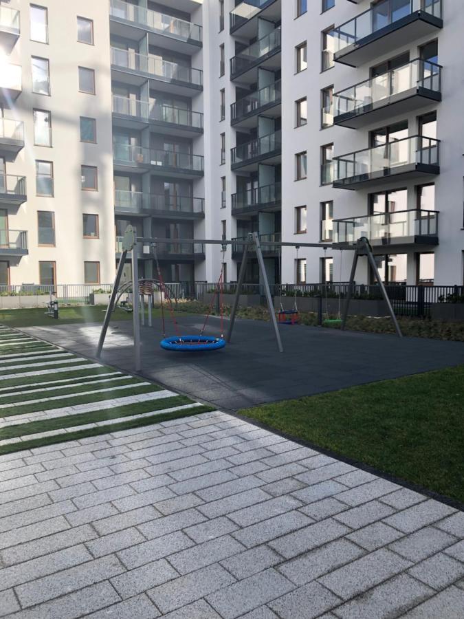 Gdansk Apartament Harmonia Oliwska Buitenkant foto
