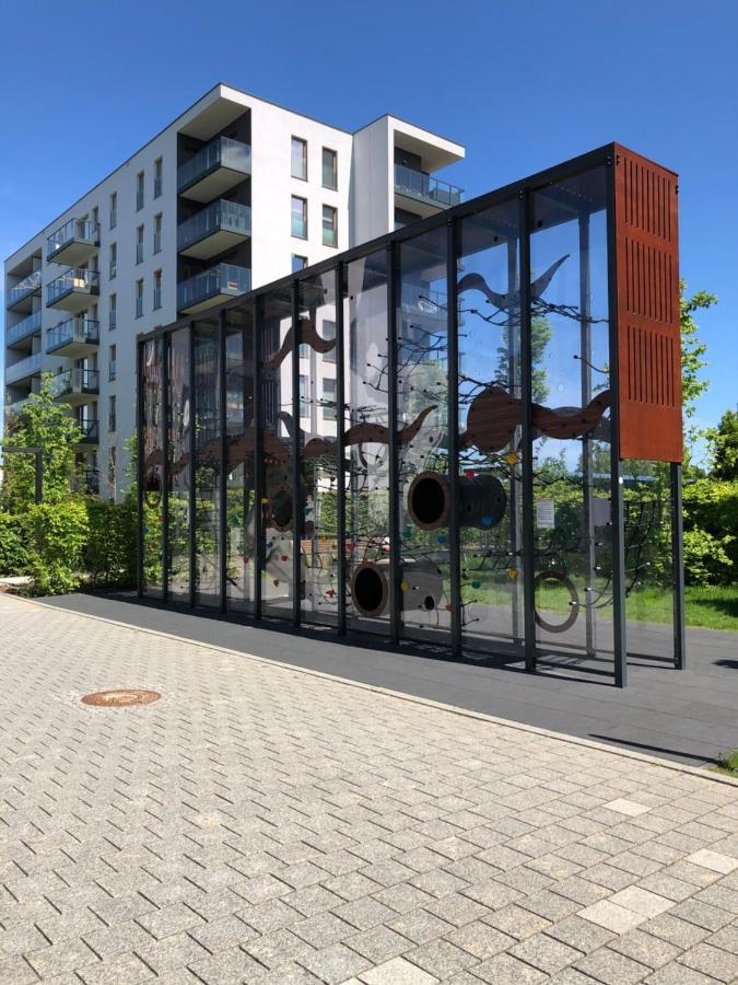 Gdansk Apartament Harmonia Oliwska Buitenkant foto